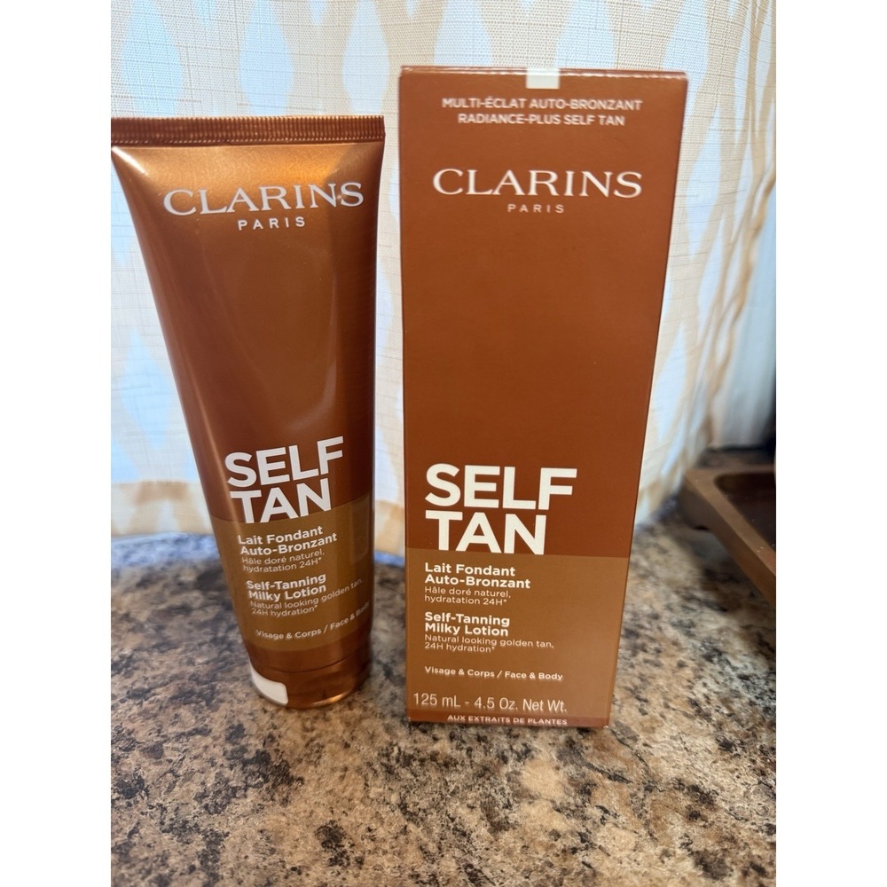 Clarins Instant Tan Non-oily Fresh Gel 125 mL/ 4.2 oz. Face & Body Self Tanning